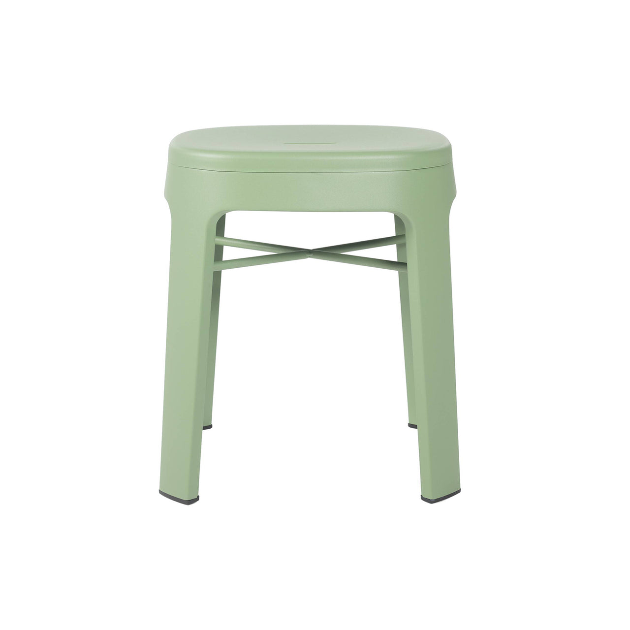 Ombra Stool: Stacking + Green