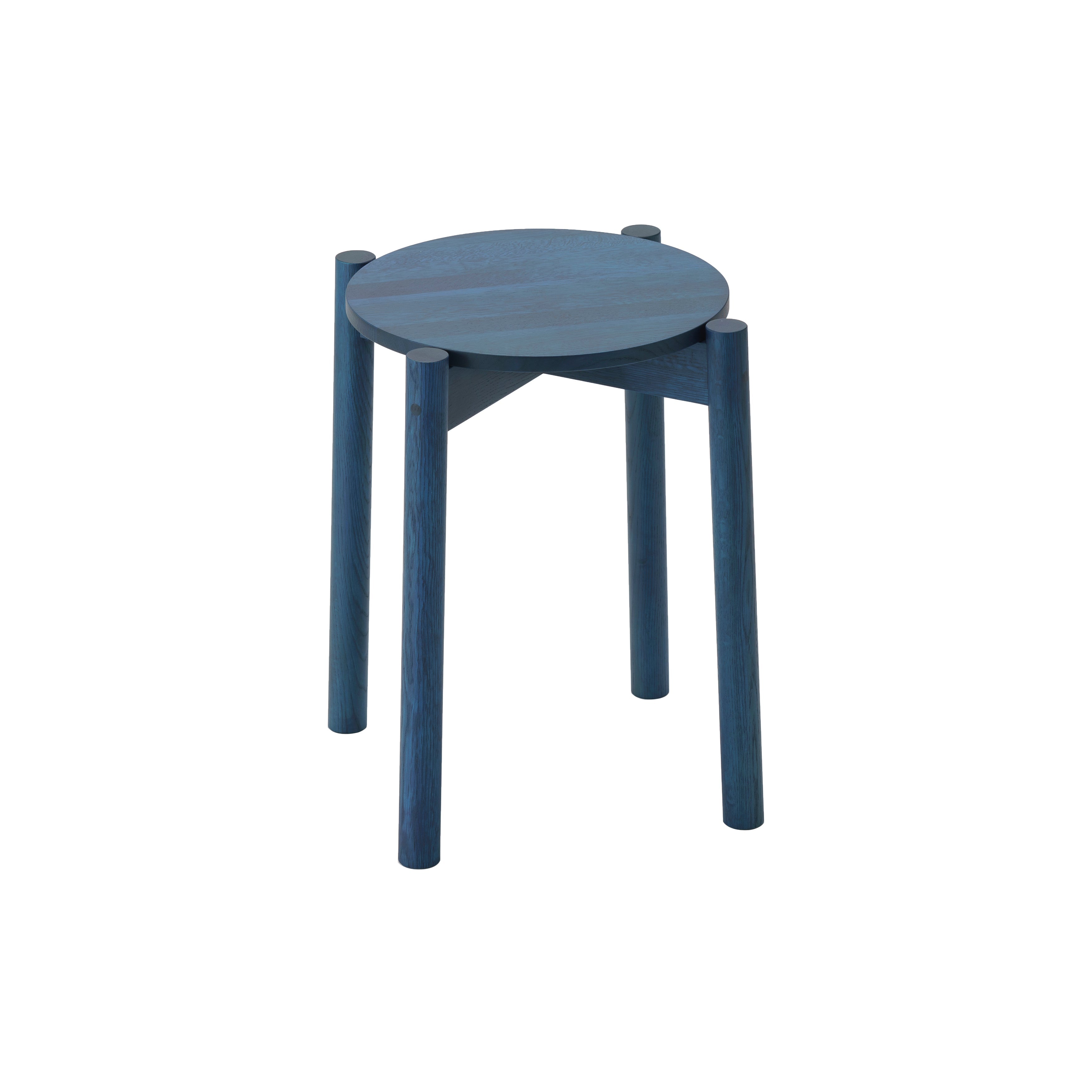 Castor Stool Plus: Indigo Blue