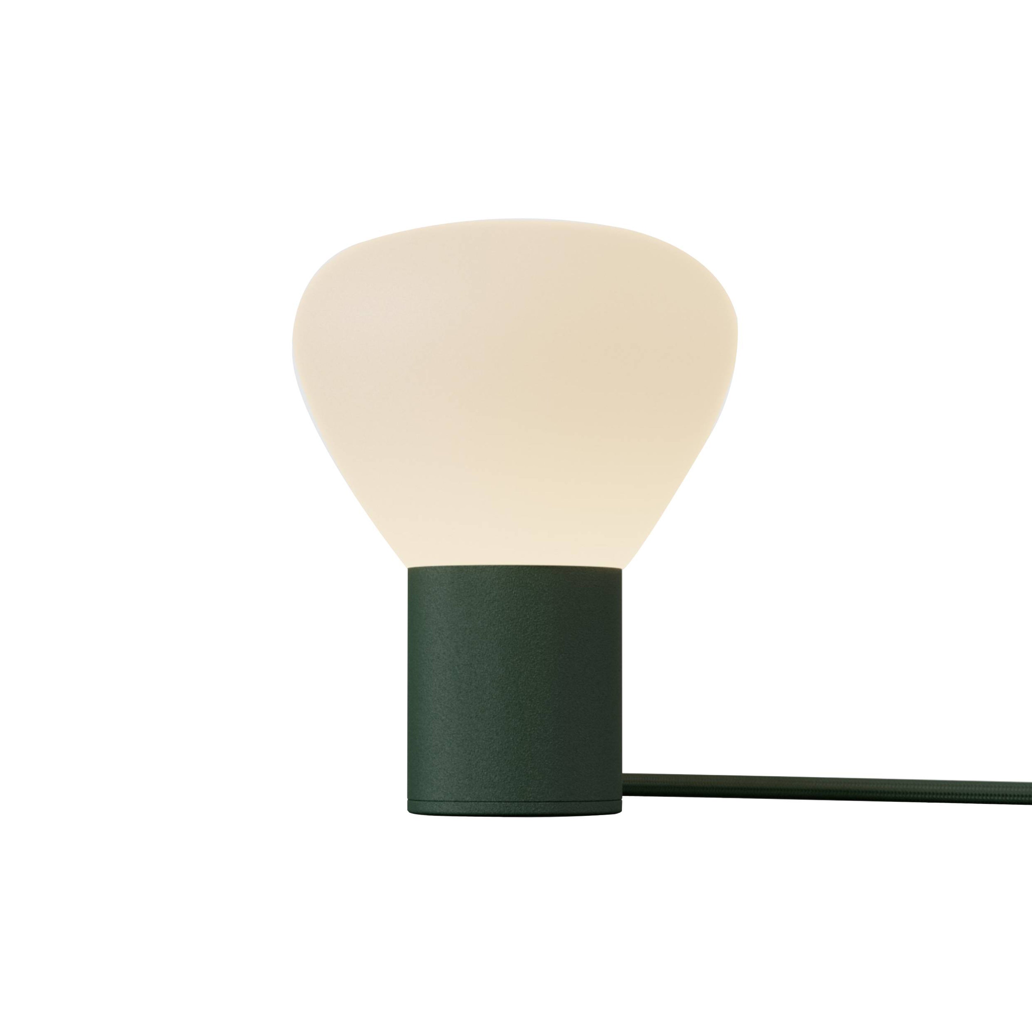 Parc 01 Table Lamp: Handswitch + Green + Green