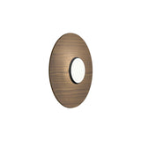 Sky Dome Flush Light: Wood: Small - 18