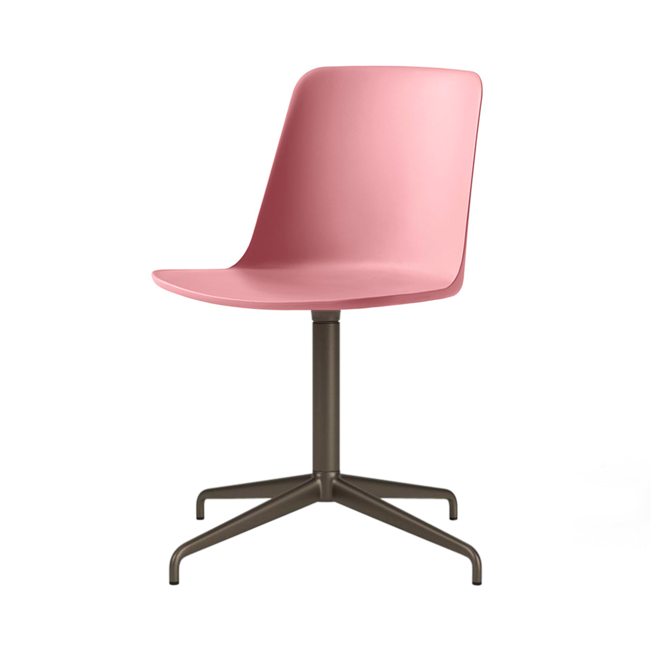 Rely Chair HW11: Soft Pink + Bronzed