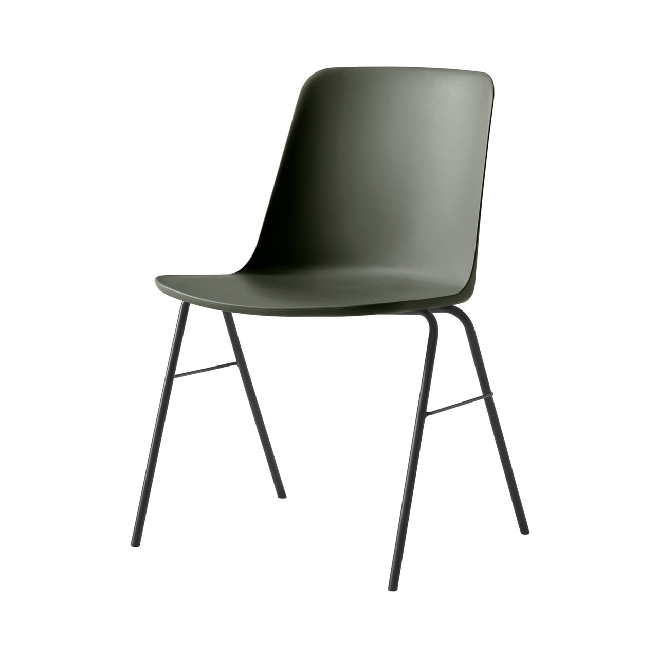 Rely Chair HW26: Bronze Green + Black