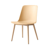 Rely Side Chair HW71: Beige Sand + Oak