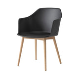 Rely Chair HW76: Black + Oak 