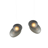 Pebble Linear 2 Pendant Light: A + D + Slate