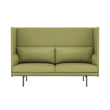 Outline Highback 2-Seater Sofa: Large + Small - 15.7