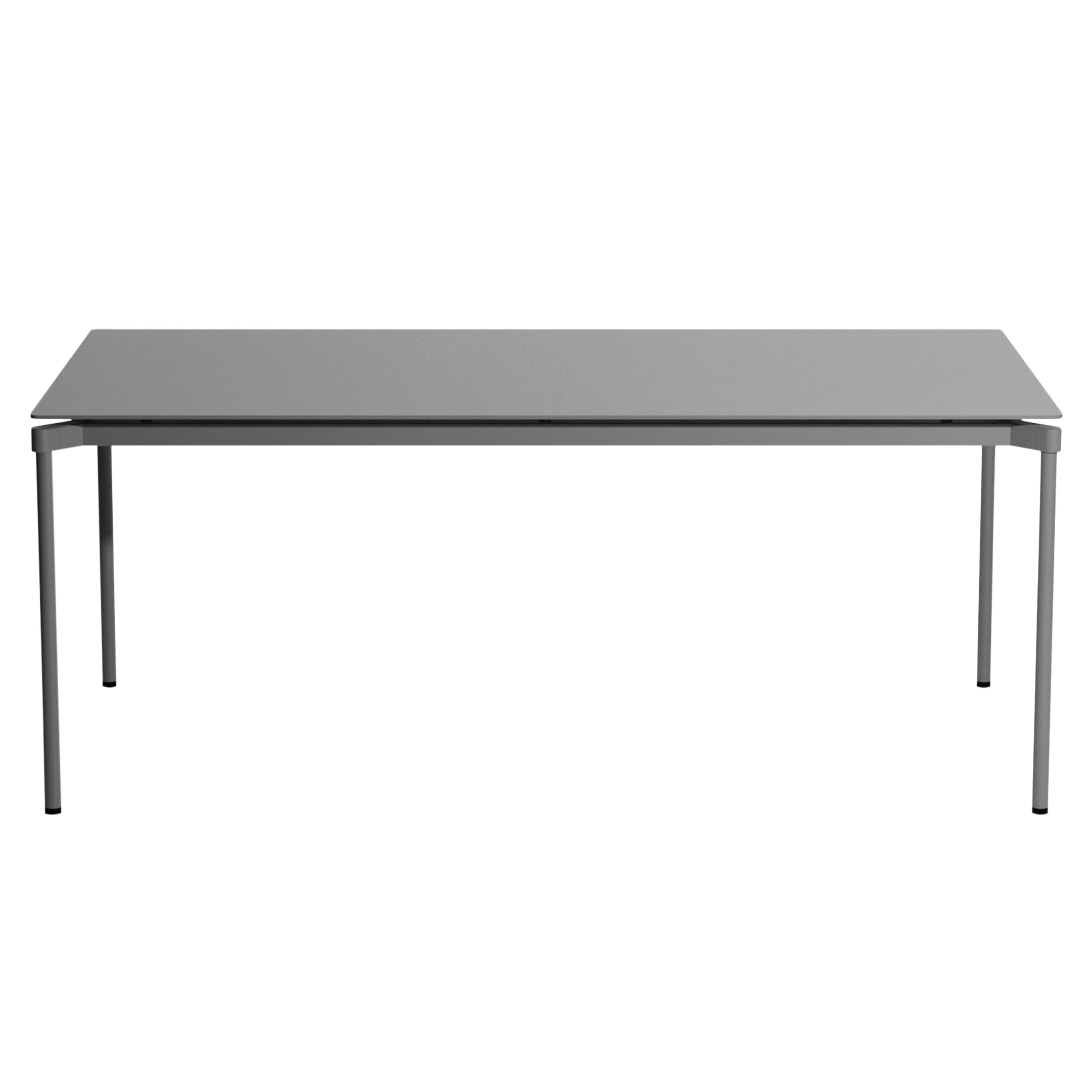 Fromme Outdoor Dining Table: Stone Grey