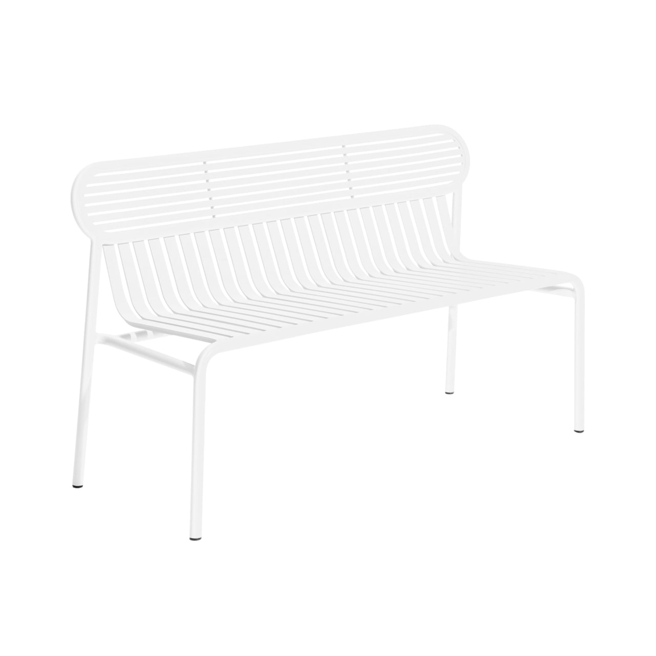 Week-End Garden Stacking Bench: White