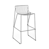 Tio Bar Stool: Stone Grey