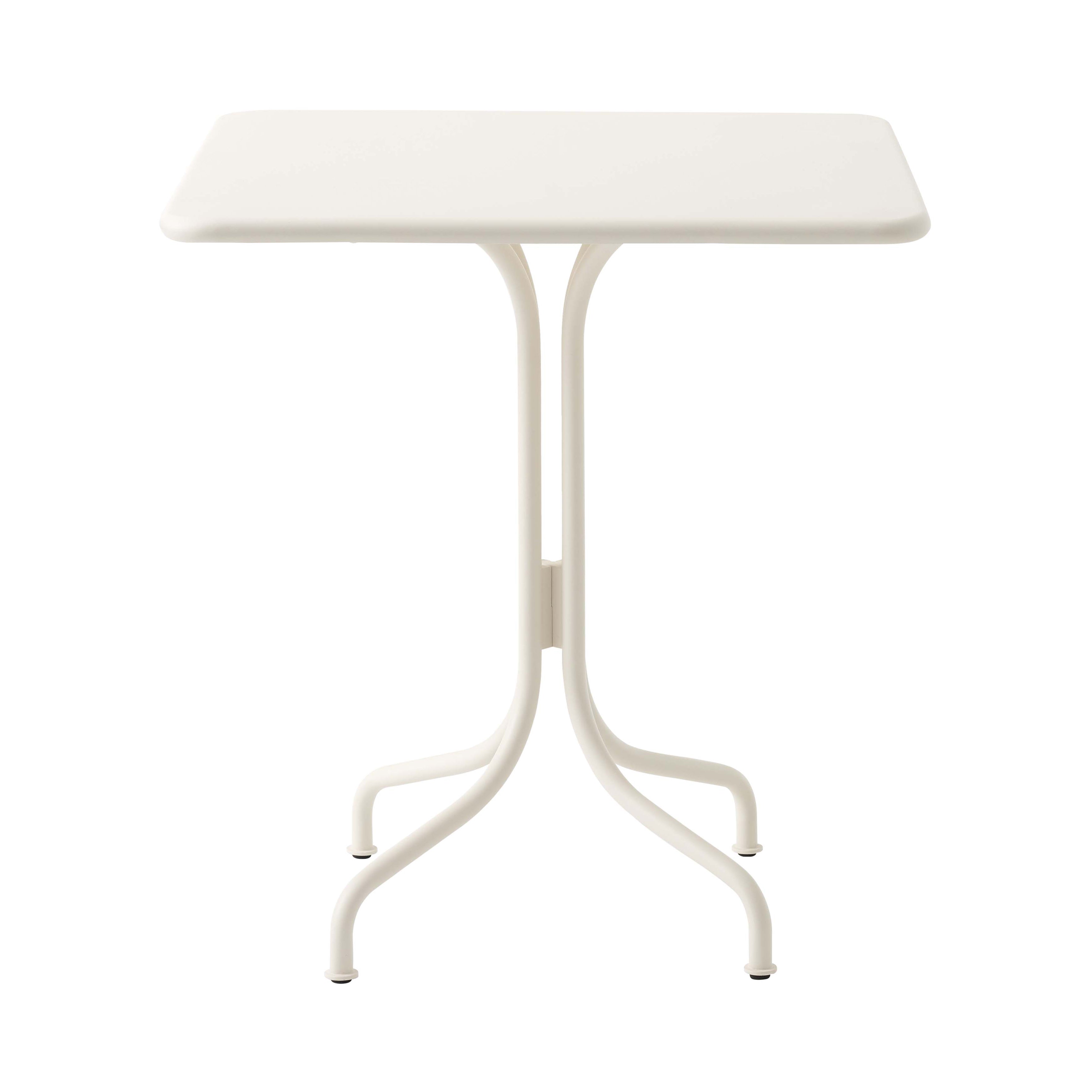 Thorvald SC96 + SC97 Cafe Table : Outdoor + Square + Ivory