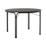 Thorvald SC98 Dining Table: Outdoor + Warm Black