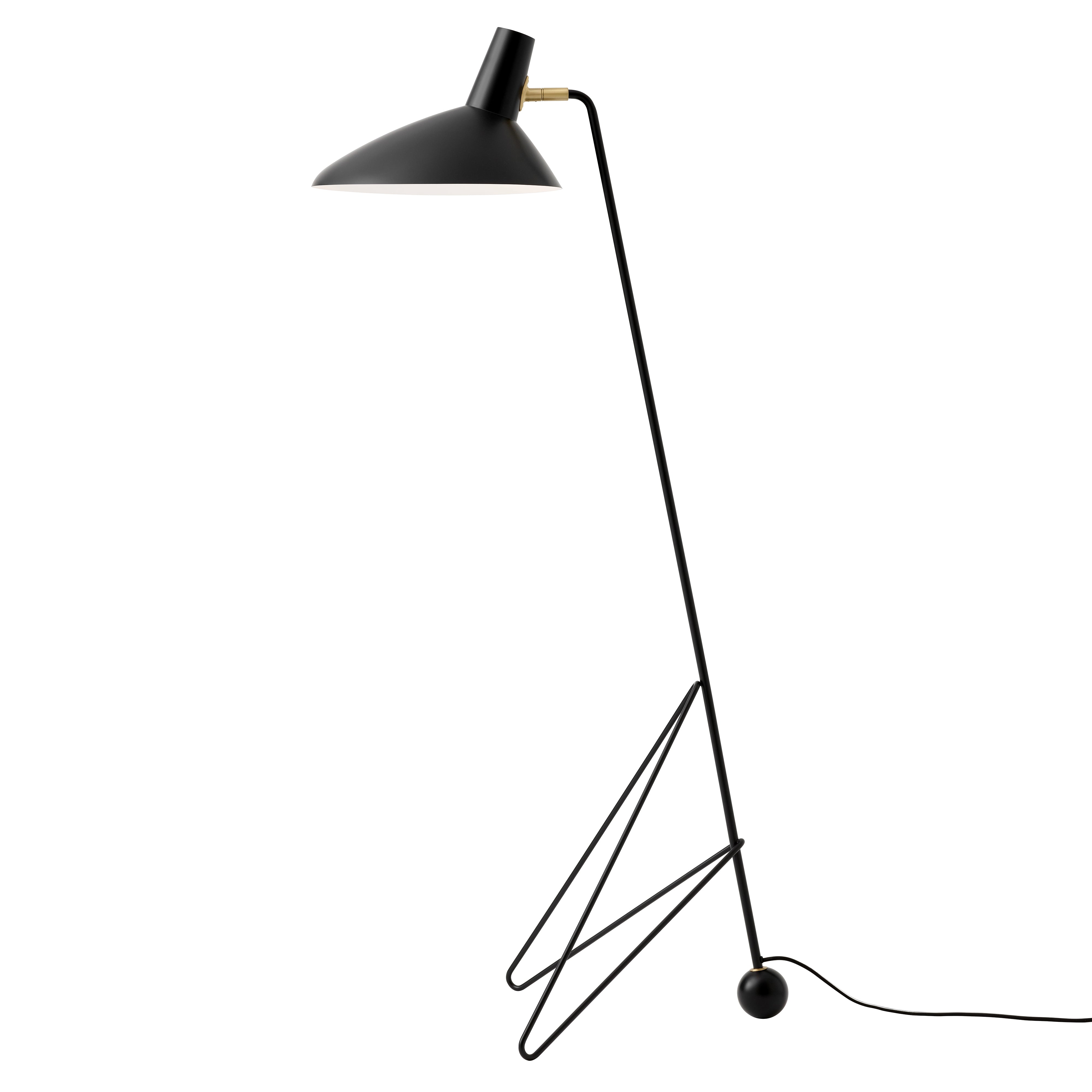 Tripod HM8 Floor Lamp: Matt Black