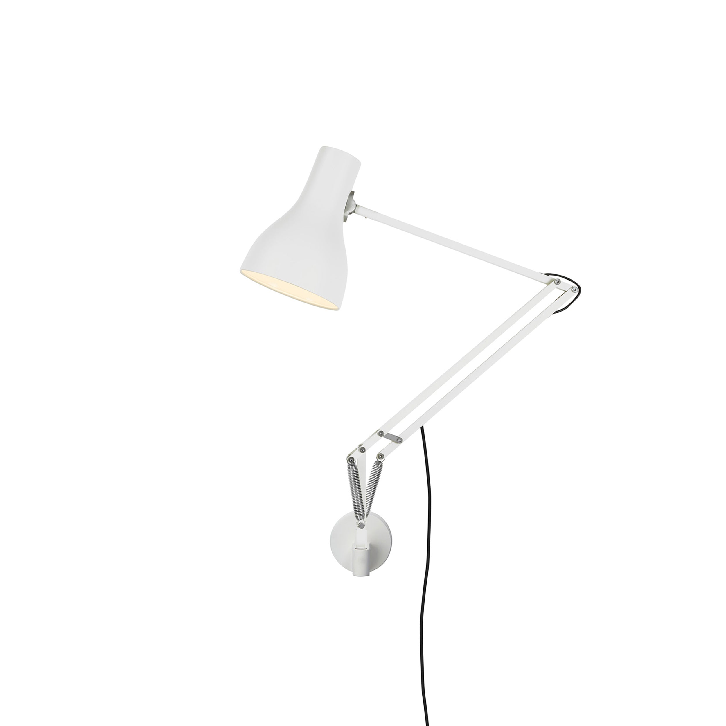 Type 75 Wall Mounted Lamp: Alpine White