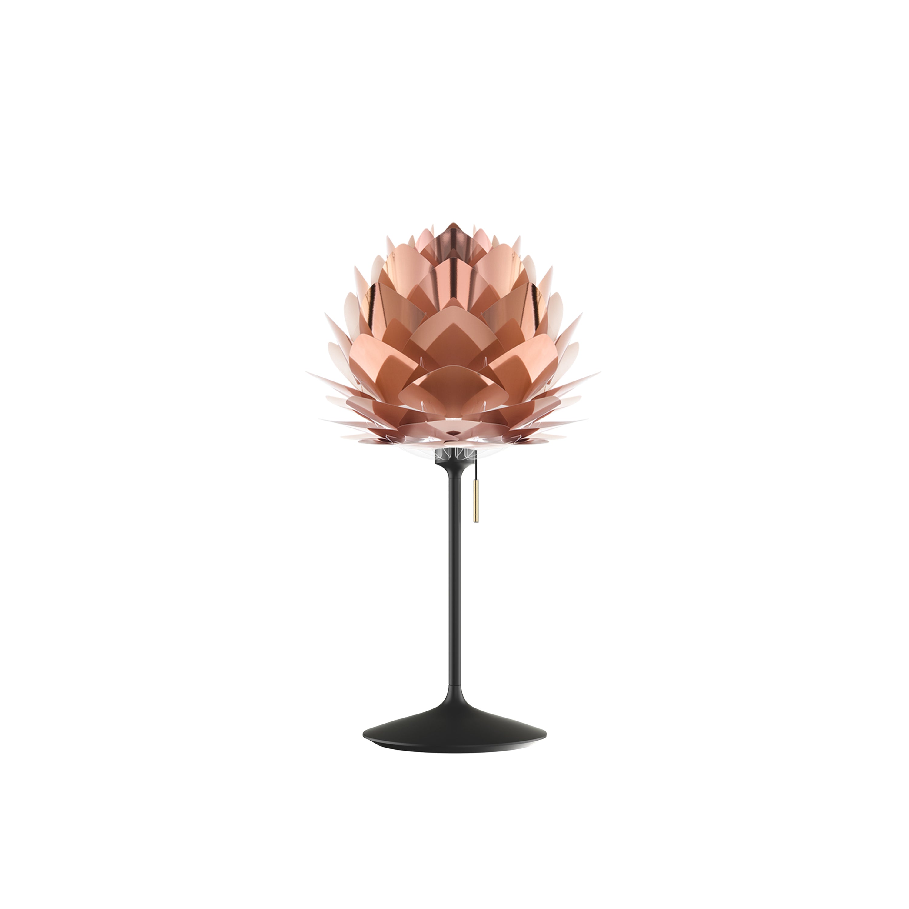 Silvia Champagne Table Lamp: Mini - 13.4