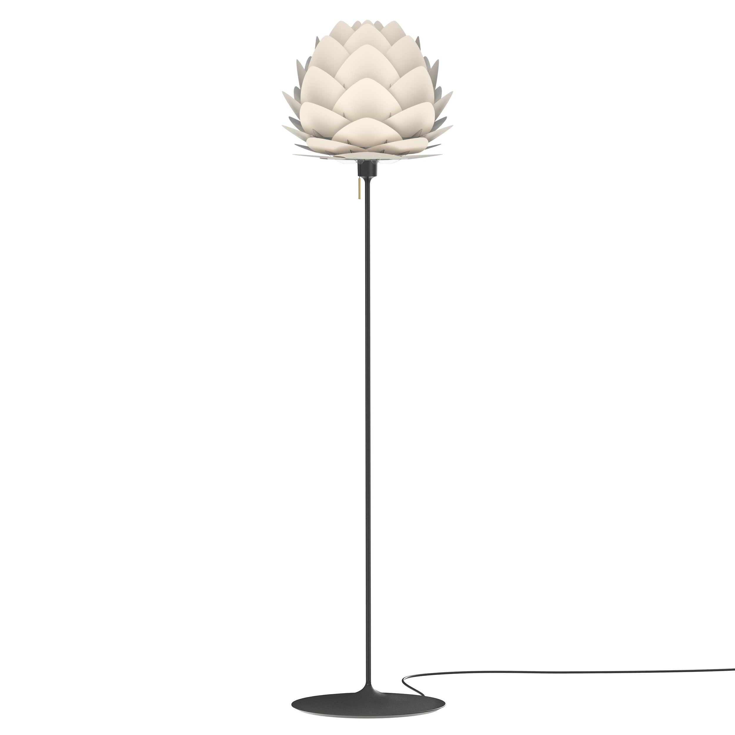 Aluvia Champagne Floor Lamp: Medium - 23.3