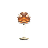 Silvia Champagne Table Lamp: Mini - 13.4