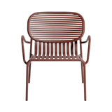 Week-End Stacking Lounge Chair: Set of 2 + Red Brown