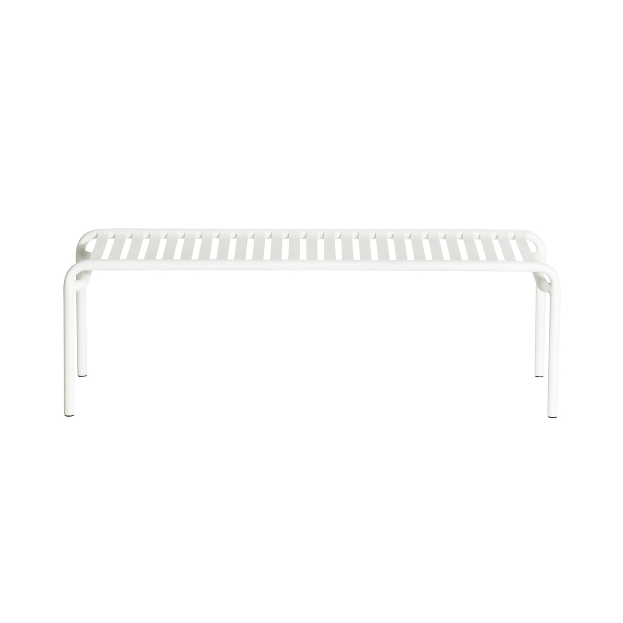 Week-End Long Garden Coffee Table: White