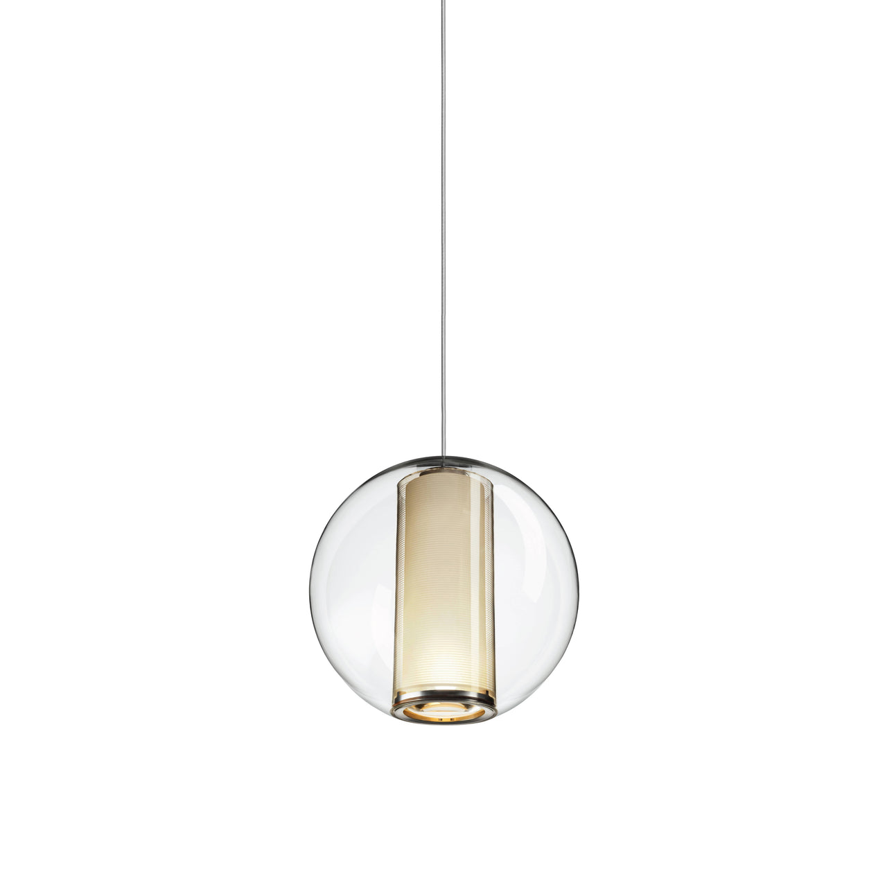 Bel Occhio Pendant Light: White