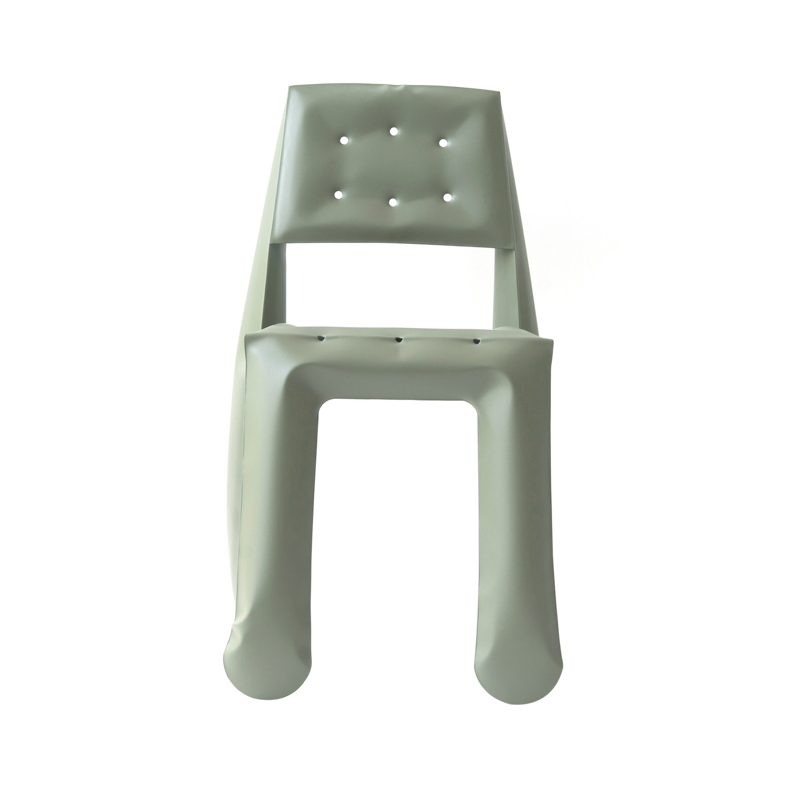 Chippensteel 0.5 Chair: Moss Grey Aluminum