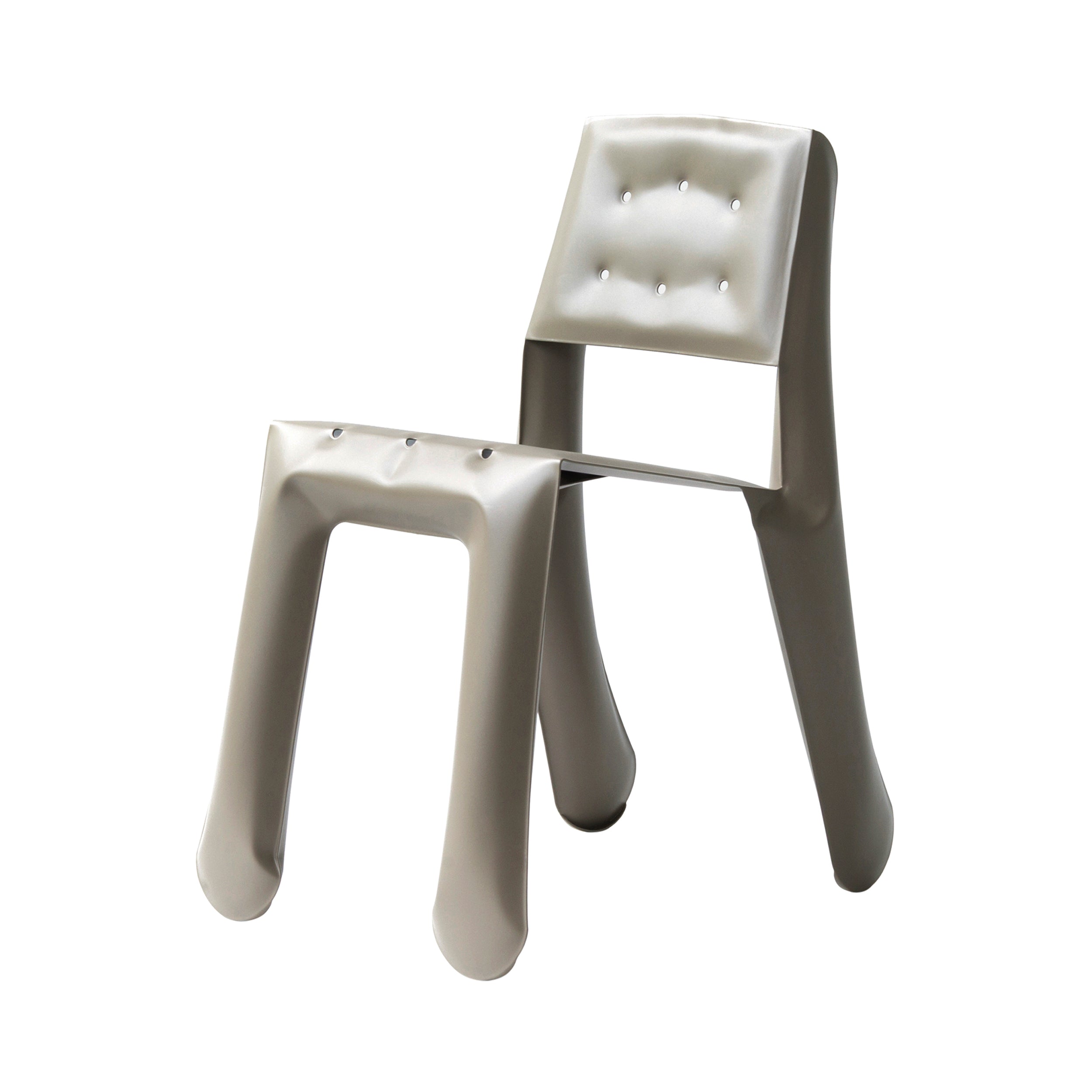 Chippensteel 0.5 Chair: Beige Grey Carbon Steel