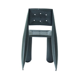 Chippensteel 0.5 Chair: Graphite Grey Carbon Steel