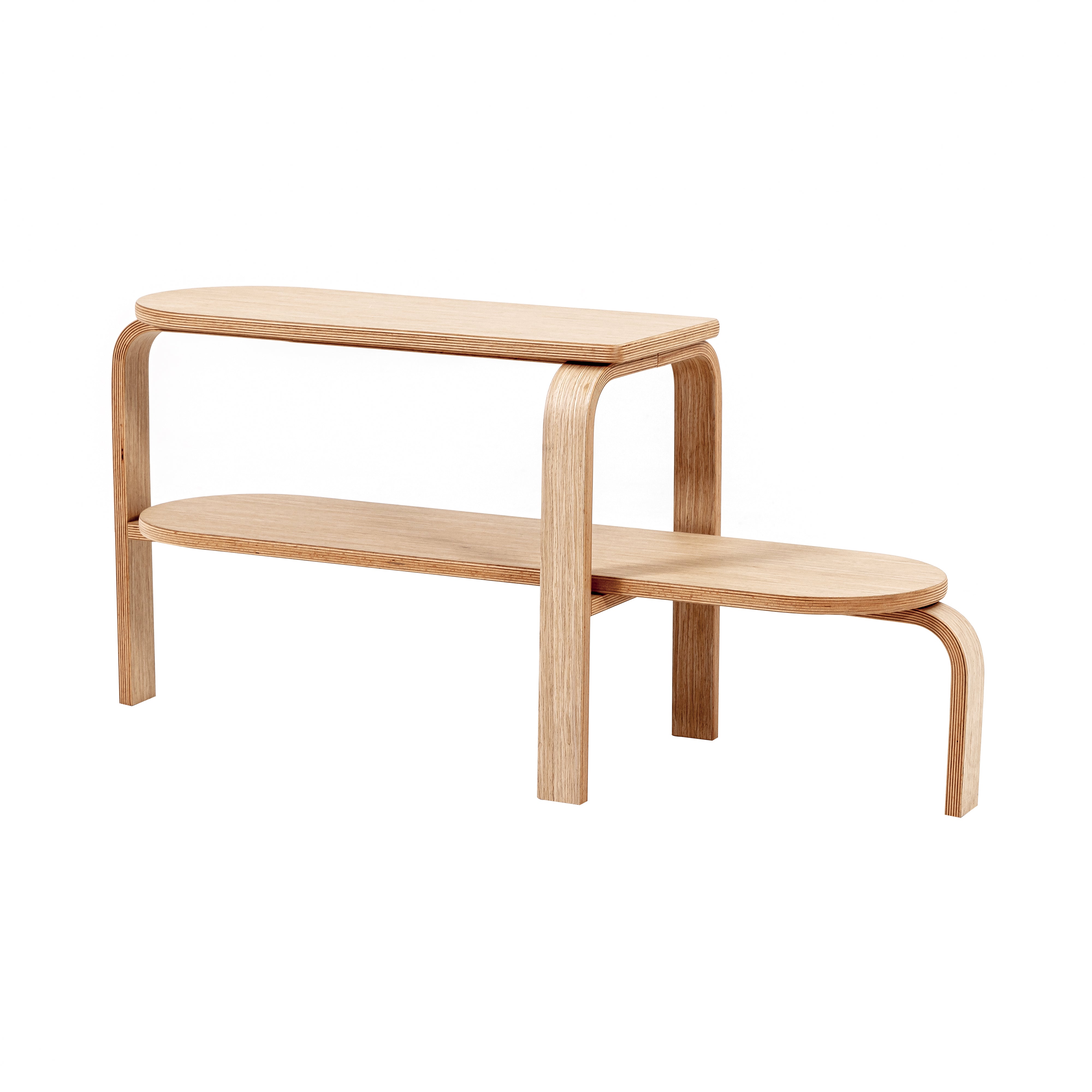 Altura Bench: Oak