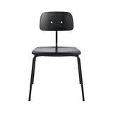 Kevi Chair 2060: Black Lazure + Powder Coated Black