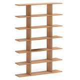 Stockholm Shelf: Composition 6 + Whitened Oak + Anodized Aluminum Bronze