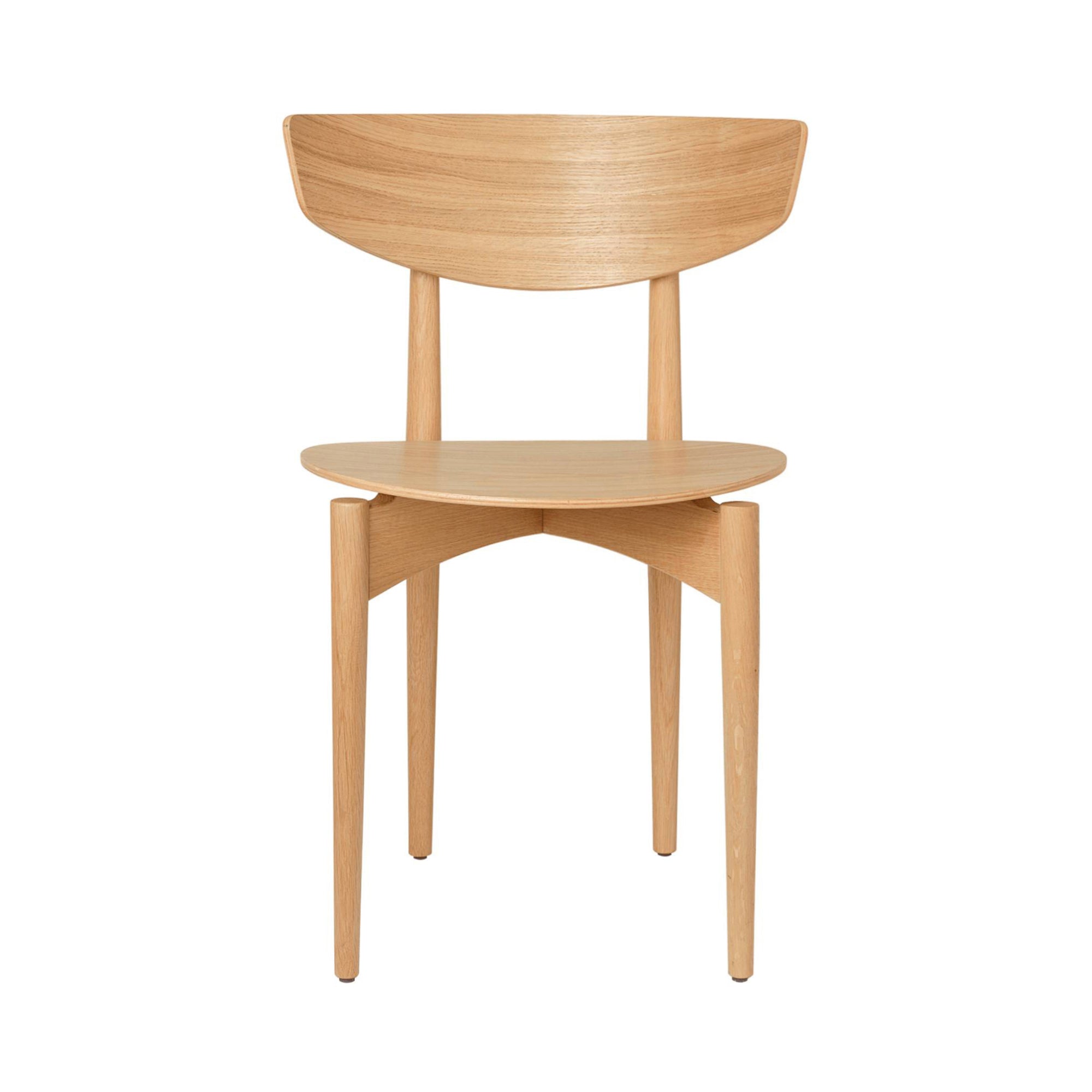 Herman Dining Chair: Natural Oak