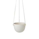 Speckle Hanging Pot: Off-White