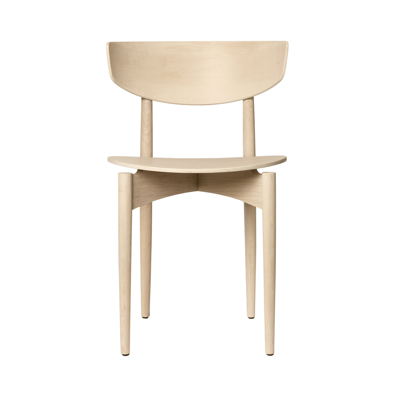 Herman Dining Chair: White Oiled Beech