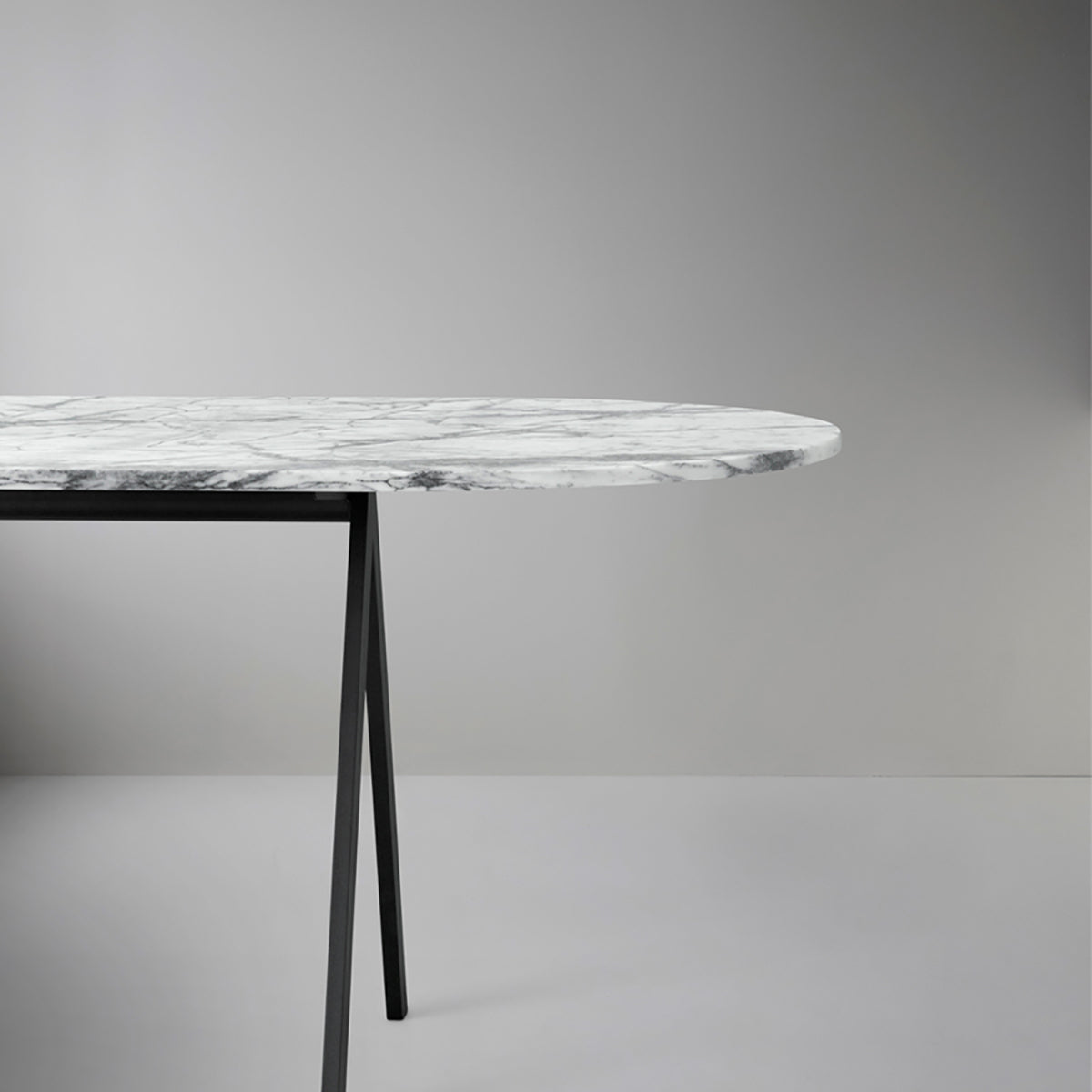 Saw Dining Table: Marble