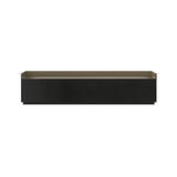 Stockholm STH401 Sideboard: Composition 1 + Ebony Stained Oak + Anodized Aluminum Bronze + Black