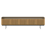 Stockholm Technic Sideboard: STH507 + Super-Matt Oak + Anodized Aluminum Bronze + Black