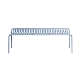 Week-End Garden Bench without Back: Pigeon Blue