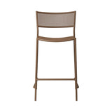 Jig Mesh Bar + Counter Stool: Bar + Pale Brown