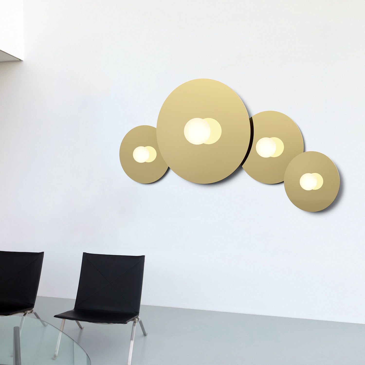 Bola Disc Flush Wall/Ceiling Light