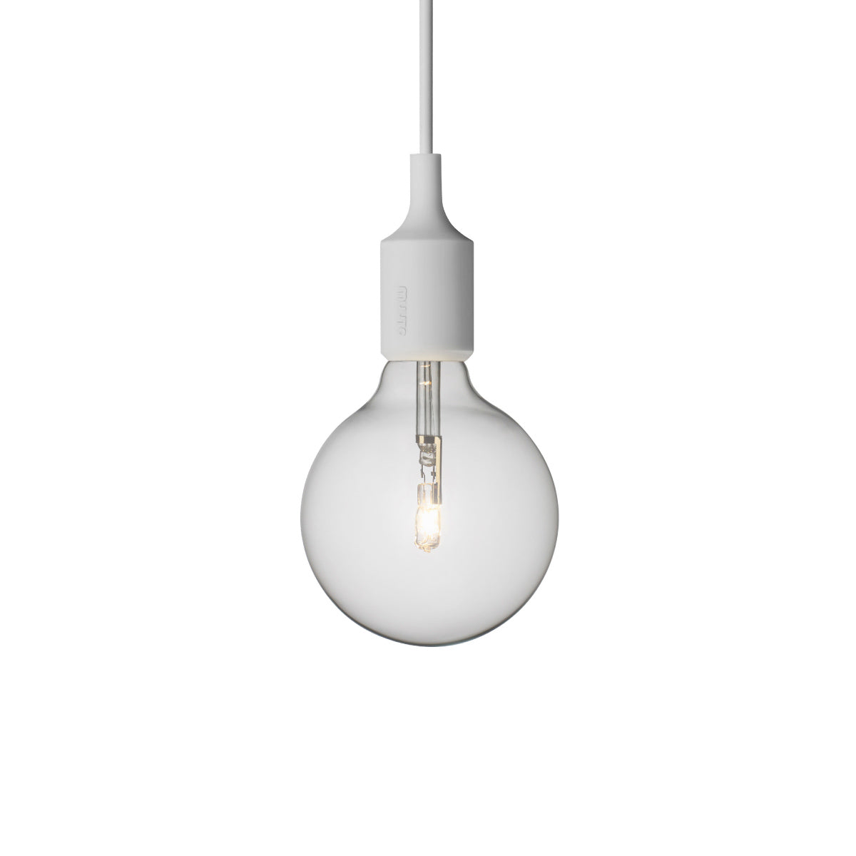E27 Pendant Lamp: Light Grey