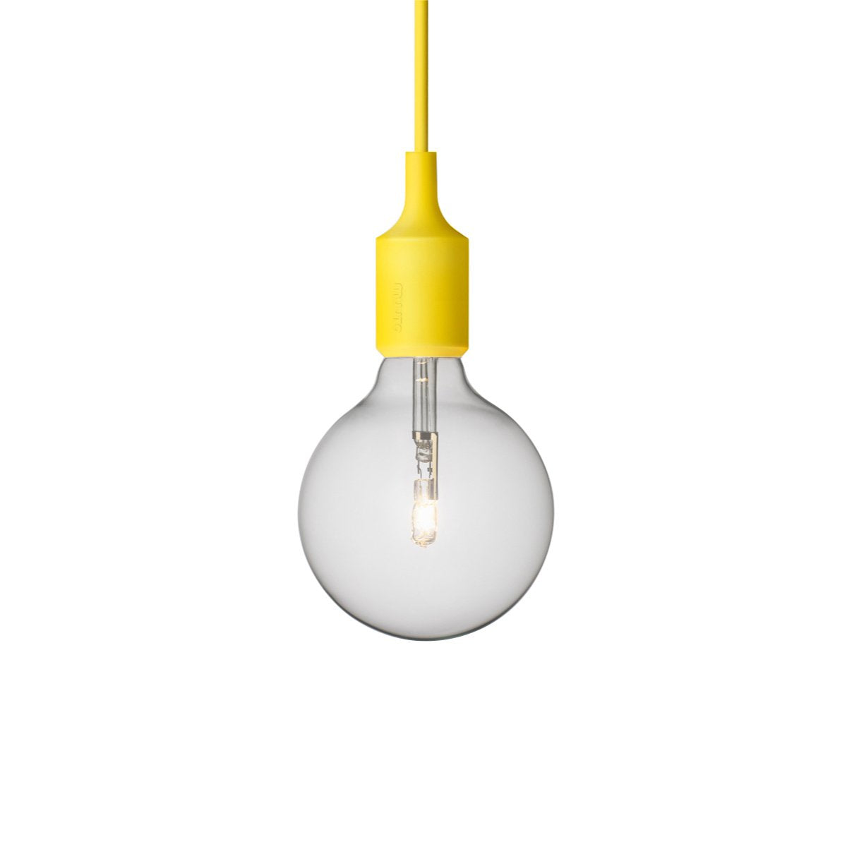 E27 Pendant Lamp: Yellow