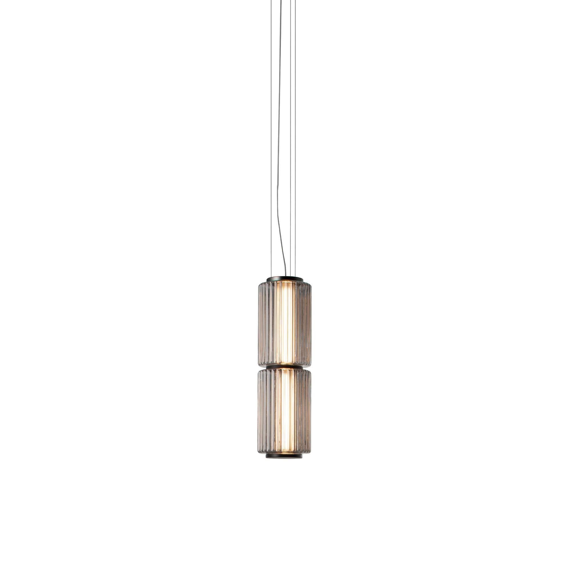 Column 175 Vertical Pendant: 2 Units + Carbon