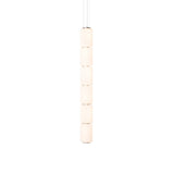 Column 175 Vertical Pendant: 6 Units + Ivory