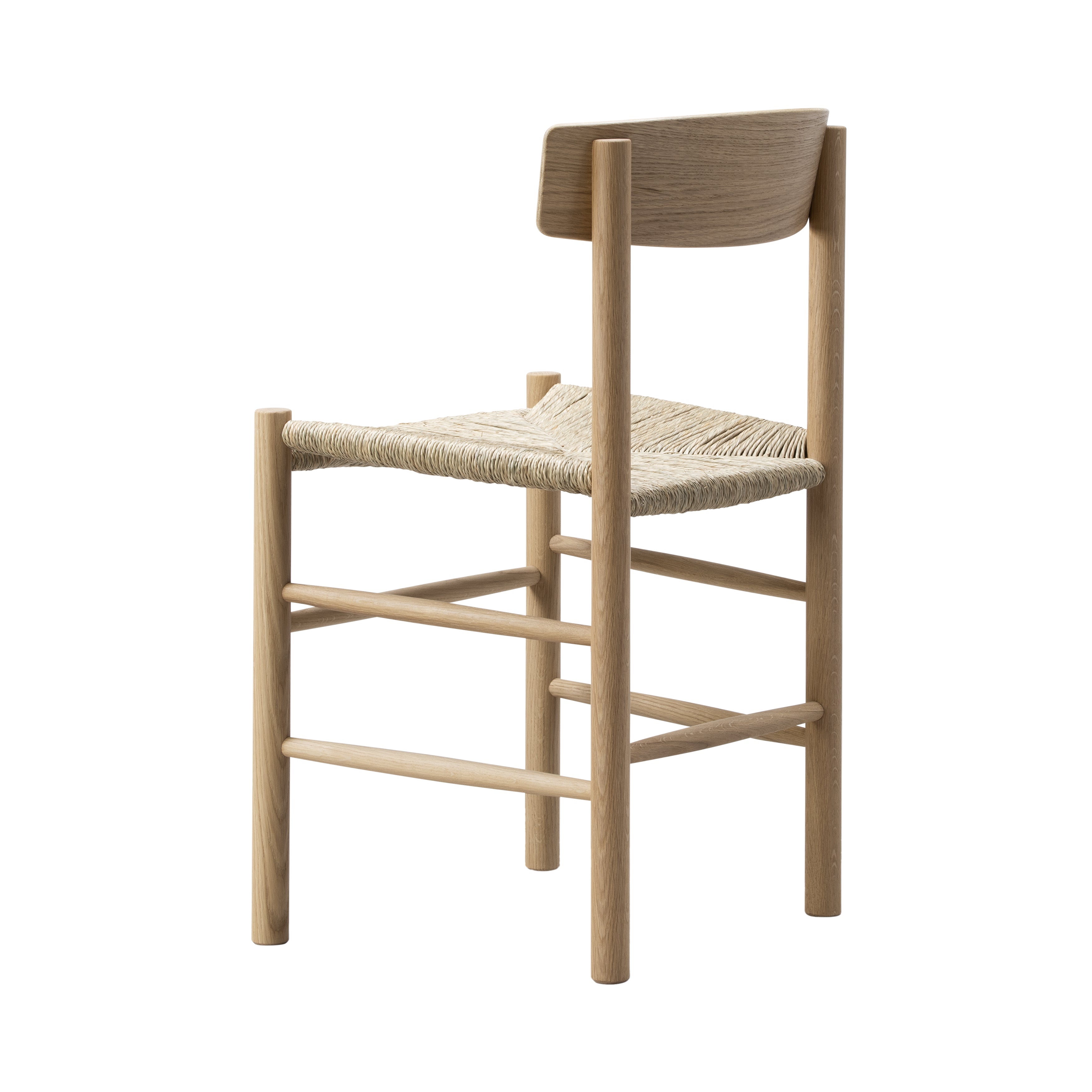 J39 Mogensen Chair: Light Oiled Oak + Natural