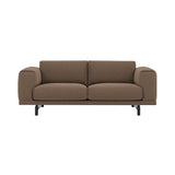 Rest Sofa: 2 Seater + Black