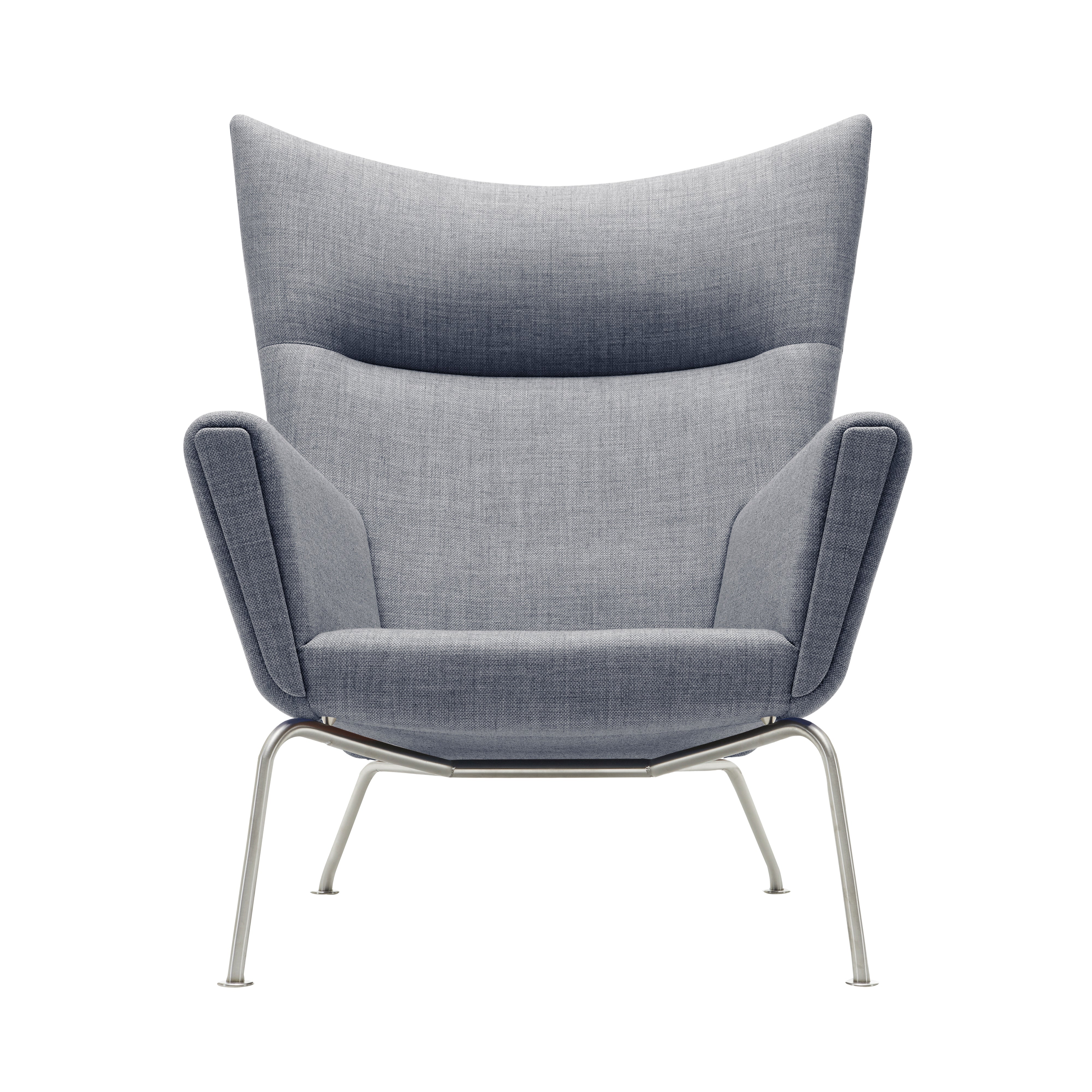 CH445 Wing Chair: Without Footstool