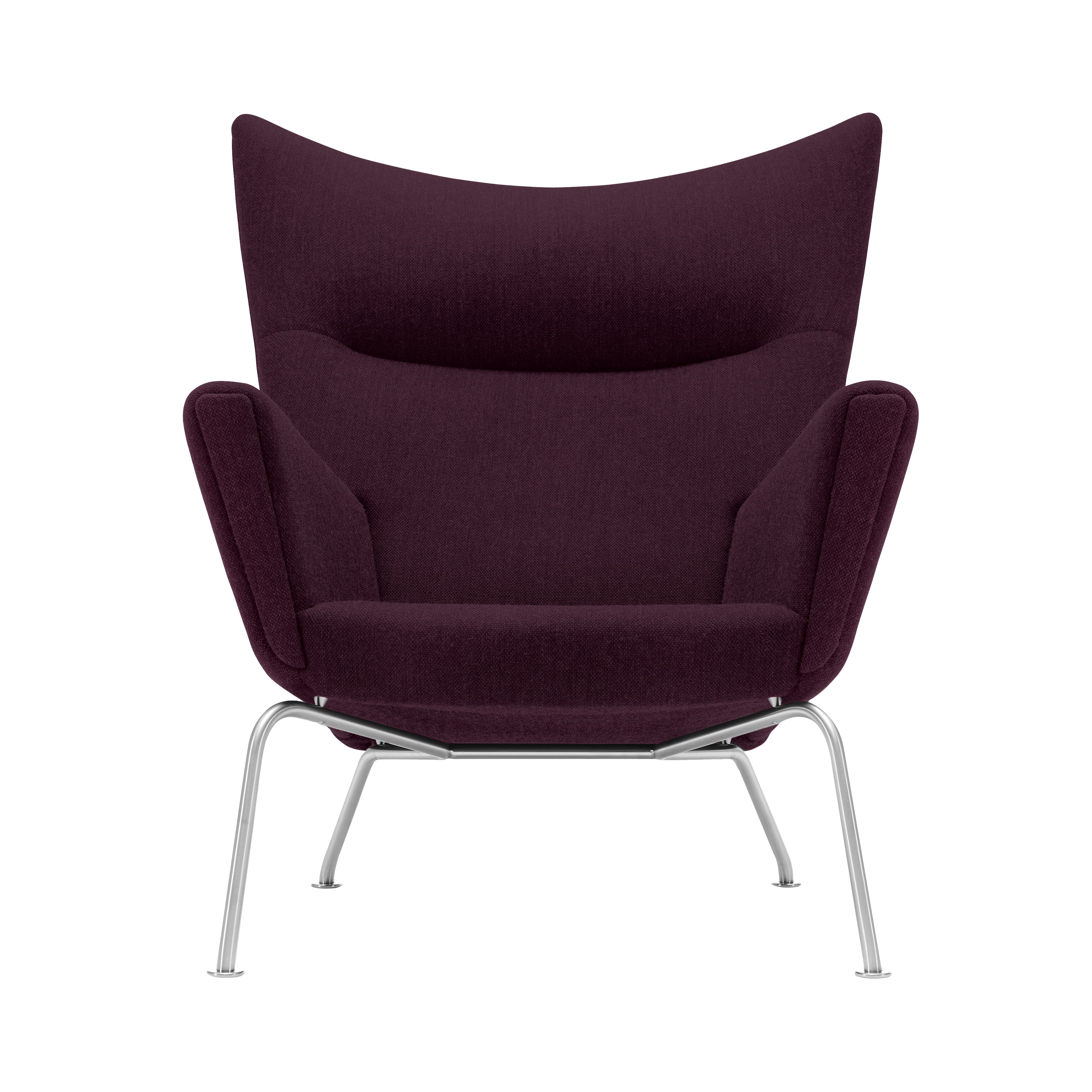 CH445 Wing Chair: Without Footstool