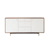 Mandelbrot Credenza: Walnut