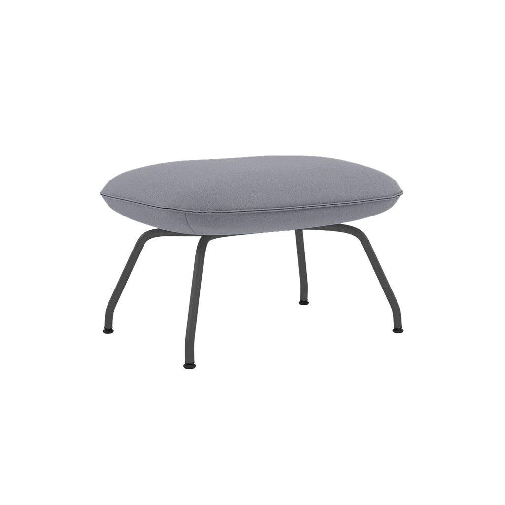 Doze Ottoman: Anthracite Black