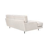 Flaneur Sofa: 2 Seater + Black Matt