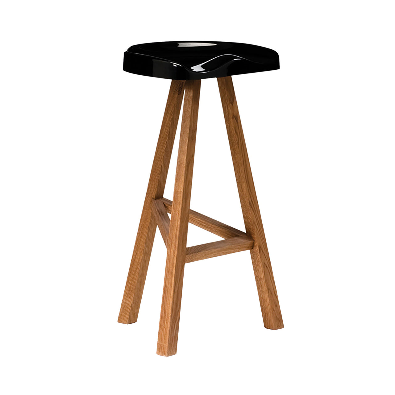 Heidi Stool: Bar + Black